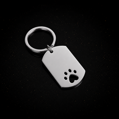 Eterna Paw Key | Silver