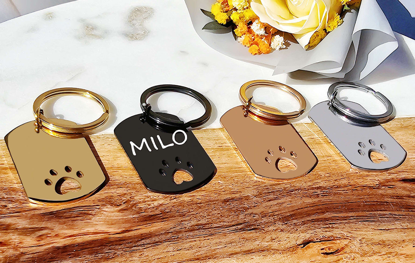 Eterna Paw Key | Silver