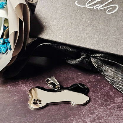 Eterna Tag S | Bone | Silver