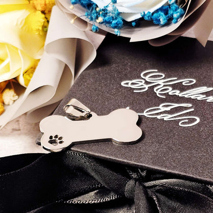 Eterna Tag S | Bone | Silver
