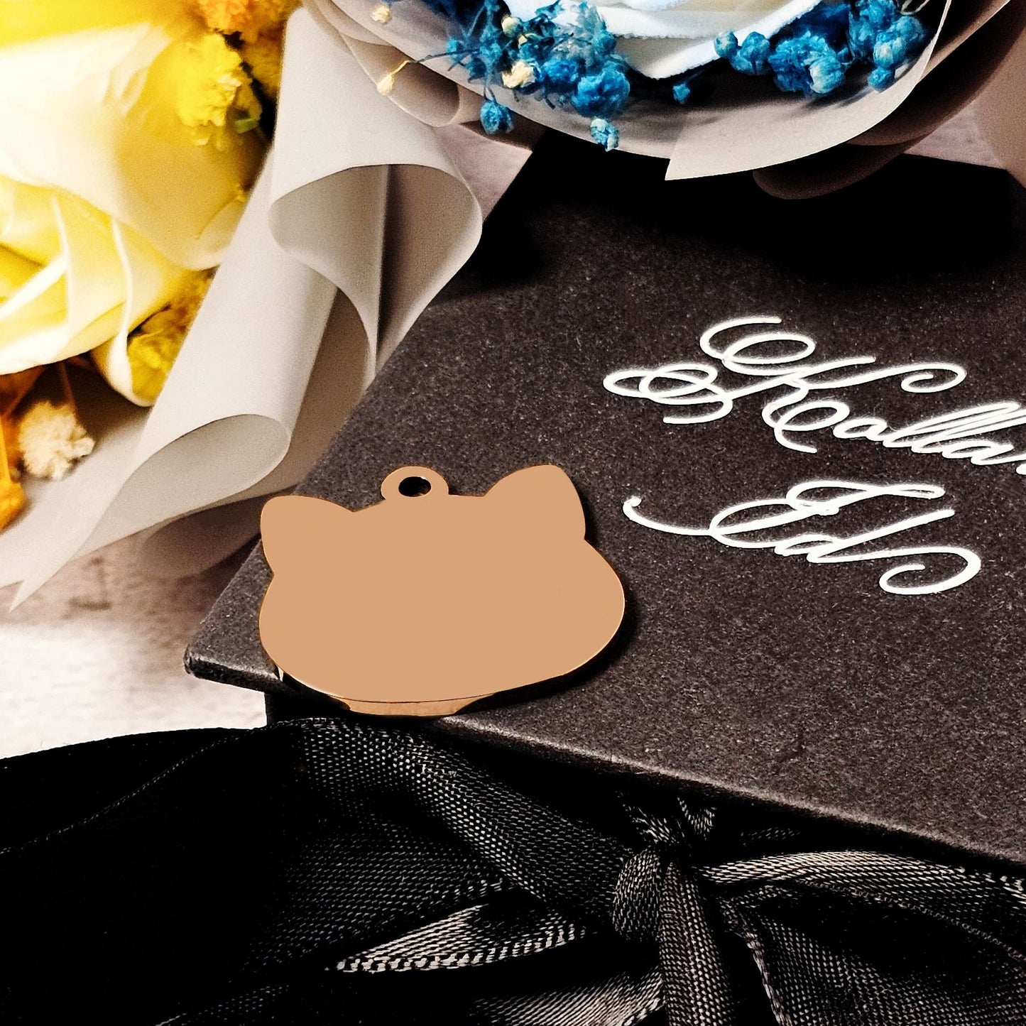 Eterna Tag L | Cat | Rose Gold