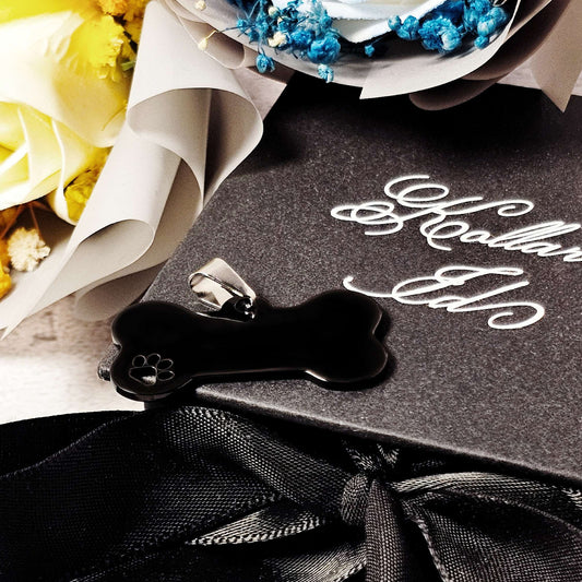 Eterna Tag S | Bone | Black