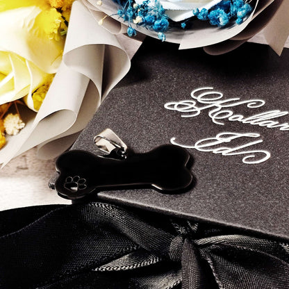 Eterna Tag S | Bone | Black