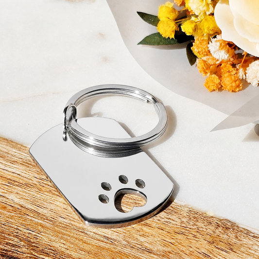 Eterna Paw Key | Silver