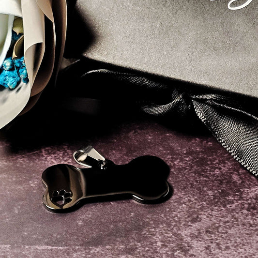 Eterna Tag S | Bone | Black